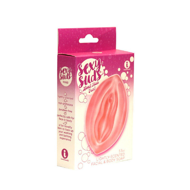 The 9's Sexy Suds Lightly Scented Vagina Hers Facial & Body Soap Novelty Gift