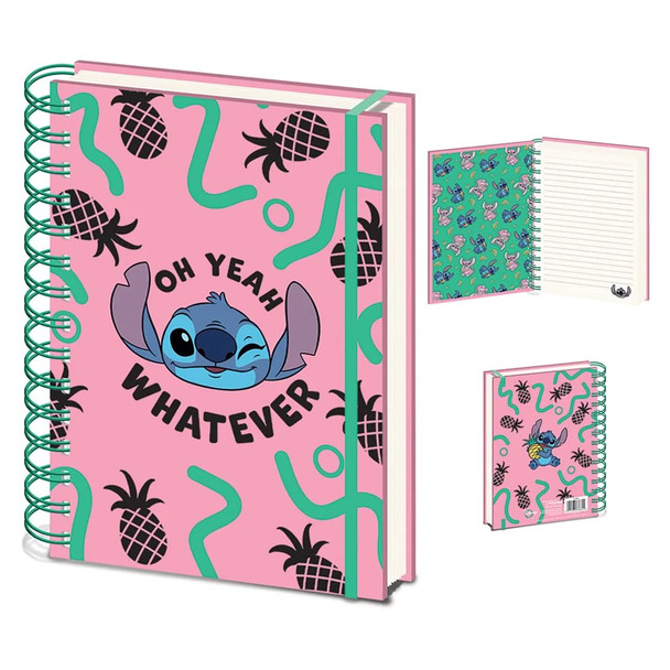 Licensed Disney Classics Lilo & Stitch Tropical You're My Fave A5 Notebook