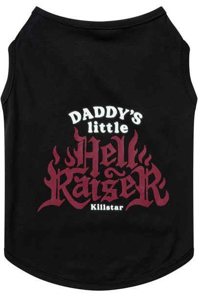 Killstar Occult Luxury Daddy's Little Hellraiser Pet Vest XS-XXL