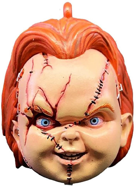 Trick or Treat Holiday Horrors Seed Of Chucky Head Christmas Tree Ornament