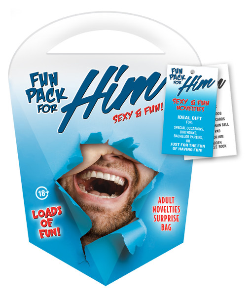 Sexy & Fun Pack For Him 18+ Surprise Gift Bag Adult Novelties