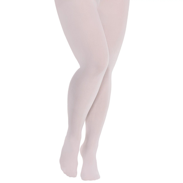 White Tights Adult Women's Plus Size Hosiery