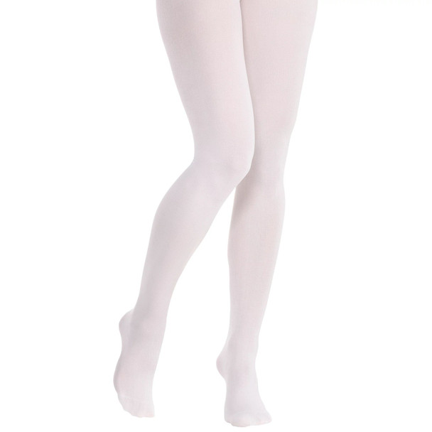 White Tights Adult Women's Hosiery One Size