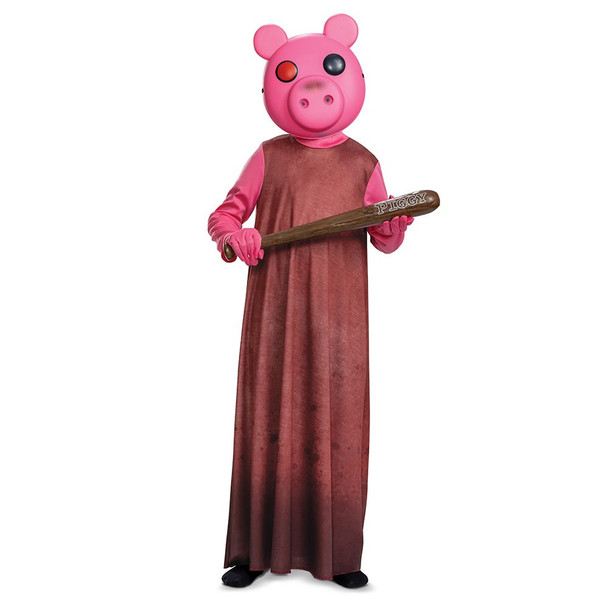 Piggy Costume Kids Official Piggy Video Game Costume Outfit and Mask SM 4-6