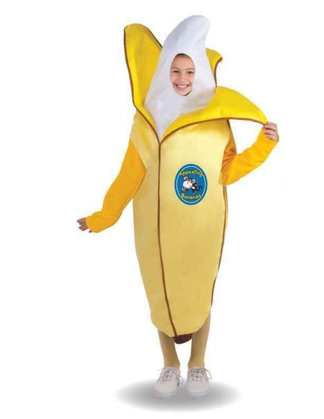Appealing Banana Kids Costume Child Fruit Halloween SMALL 4-6