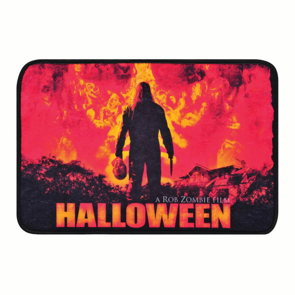 Licensed Halloween Michael Myers Entrance Door Mat Decor 24" x 16" 1/PC