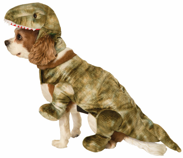 Cute Return of The Dinosaurs Pet Costume Dog Cat Halloween Dino Small