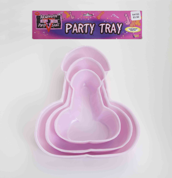 Bachelorette Party Naughty Adult Novelty Pecker Party Trays Penis Decor
