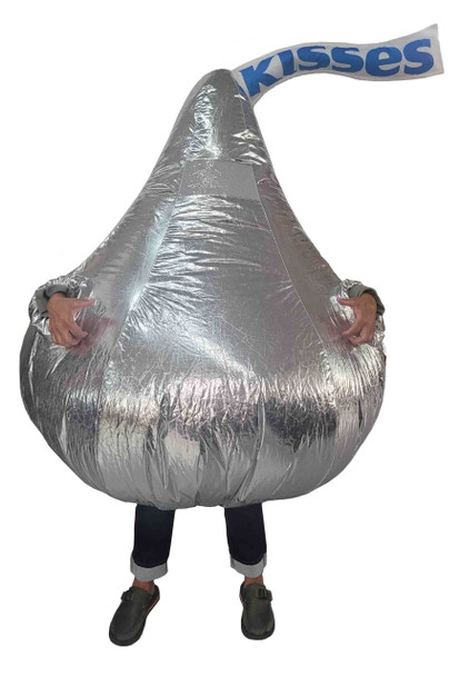 Hershey Kisses Inflatable Hershey's Kiss Adult Funny Halloween Costume One Size