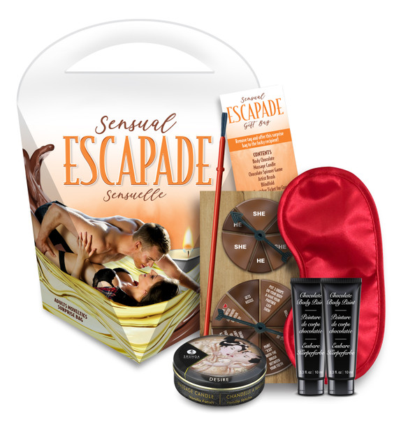 Sensual Escapade Lover's Kit Adult Novelties Surprise Bag Couples Gift