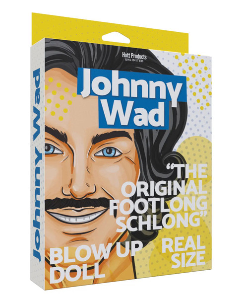 Hott Products Johnny Wad Blow Up Love Doll Inflatable Sex Toy Adult Novelty