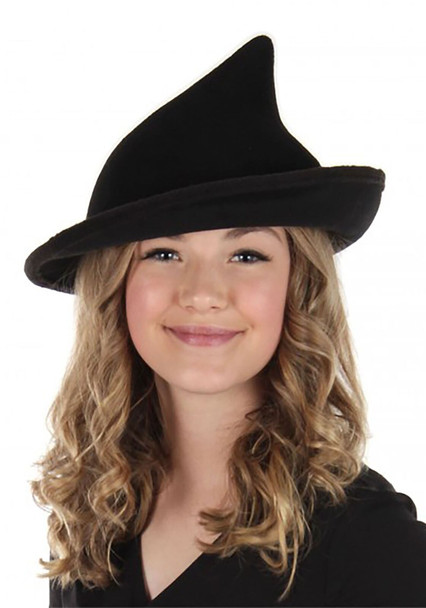 Modern Black Witch Costume Hat Costume Accessory For Adults