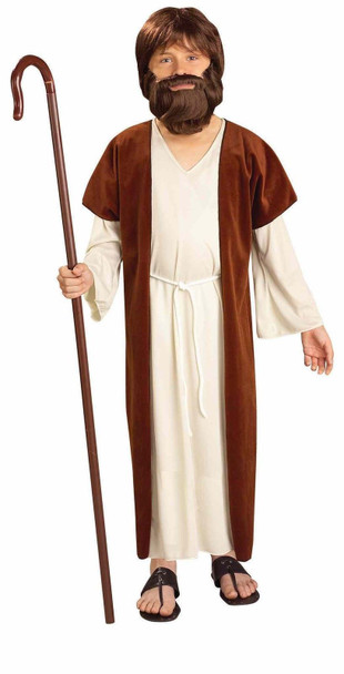 Jesus Costume Child Christmas Shepherd Joseph Boys Xmas Manger Small 4-6