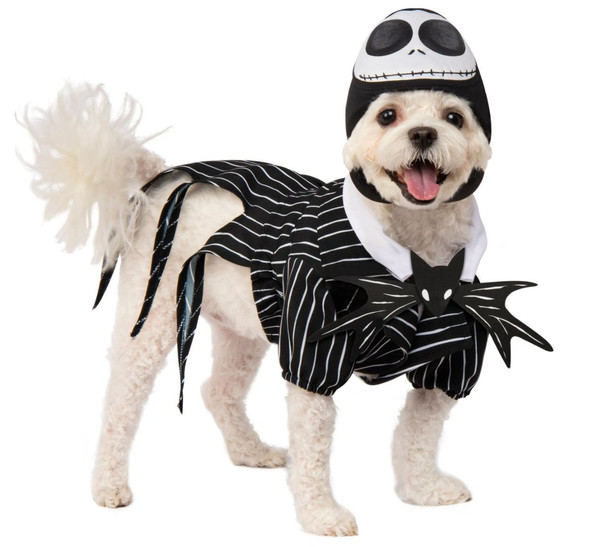 Nightmare Before Christmas Jack Skellington Dog Costume Pet Dress Up SMALL