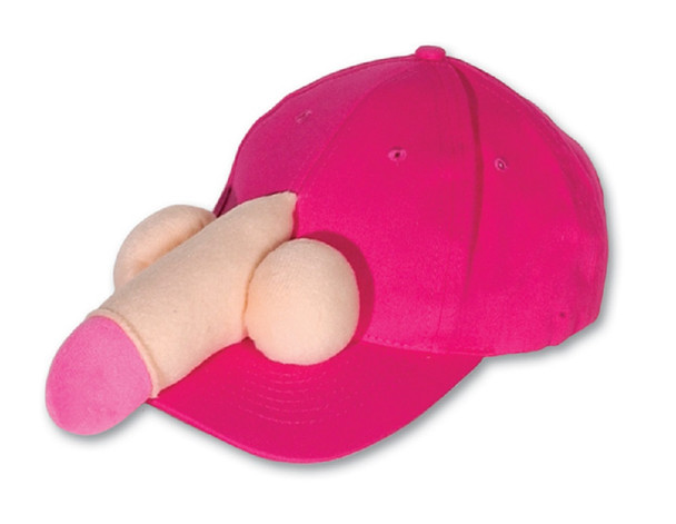 Funny Pink Pecker Hat Dick Head Hat Ball Cap Adult Bachelorette Party Novelty