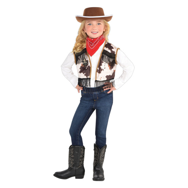 Western Kit Cowboy Role Play Set Child Boys Girls Wild West Kids One Size