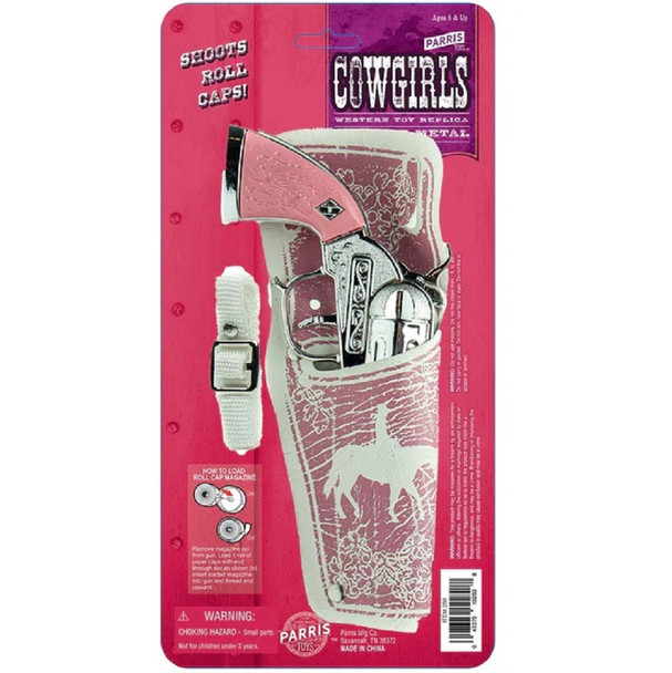 Parris Toy Guns Western Girl Holster Set Pink