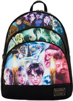 Loungefly Harry Potter Trilogy Triple Pocket Cosplay Mini Backpack Bag Purse