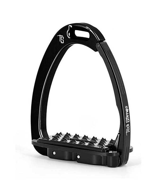 TuffRider Tech Safety Stirrups - Aluminum Alloy Side Opening Equestrian Stirrups
