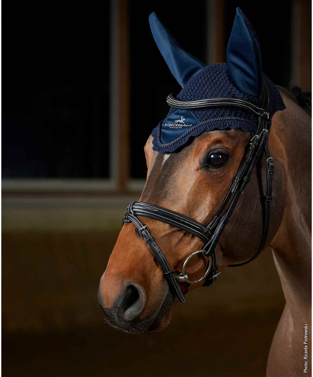 Bonnet anti-mouches pour cheval Schockemöehle Neo Star Fly Veil