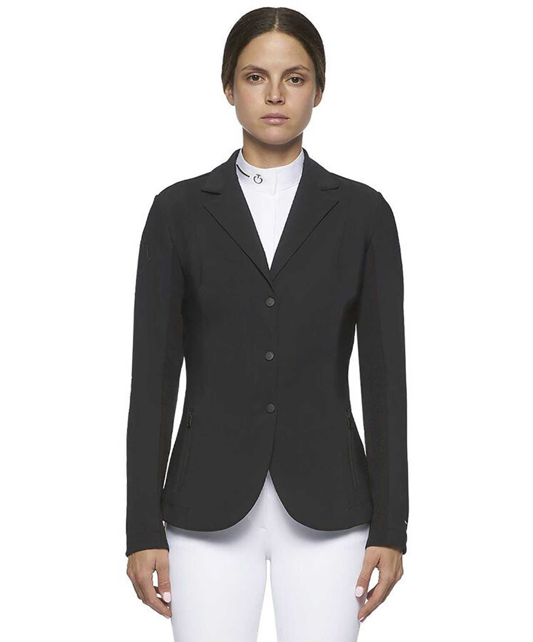 Cavalleria Toscana Ladies Light Tech Knit Zip Show Jacket