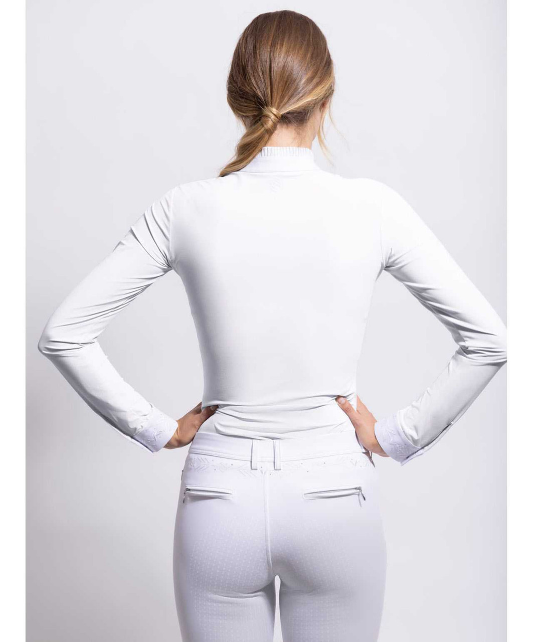 Haut Manches Longues Samshield Brunella – Cristaux – Femme Taille L – NEUF