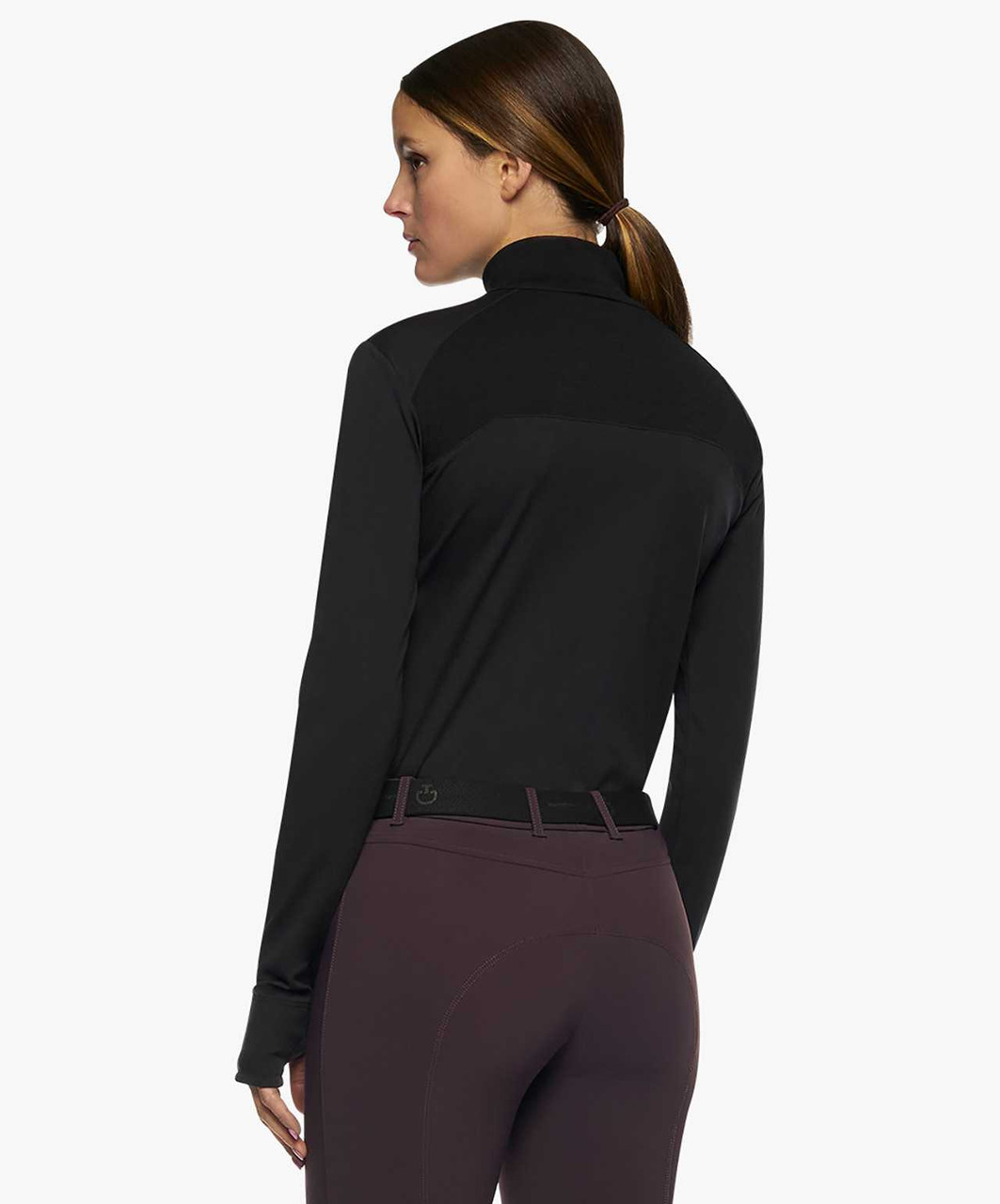 Chemise Technique Laine Cavalleria Toscana - Violette, Taille XL - NEUVE