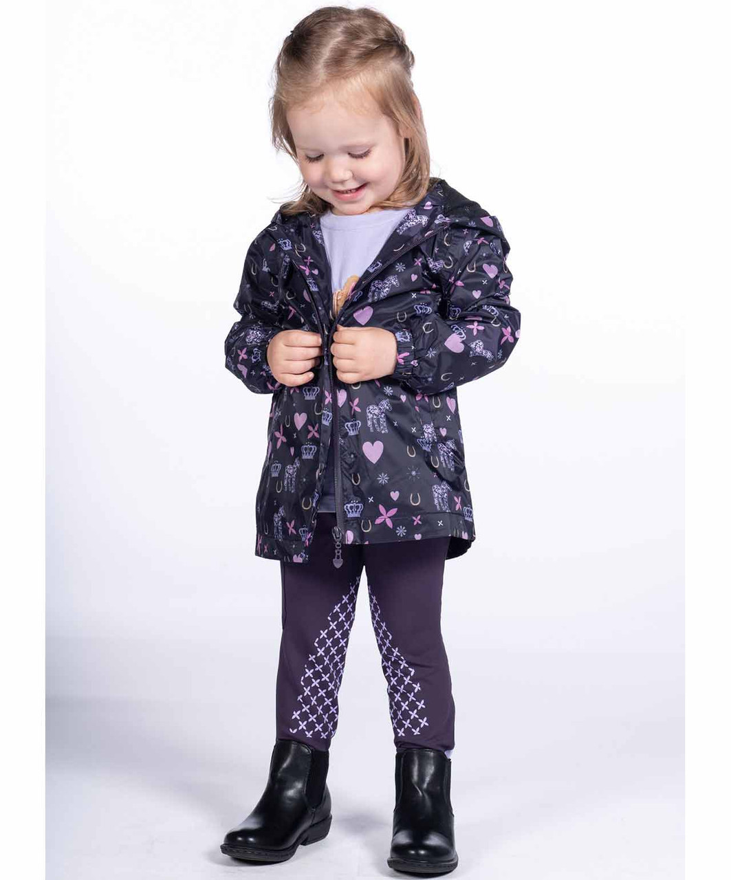 HKM Kids Rain Jacket - Lola | Sprucewood Tack