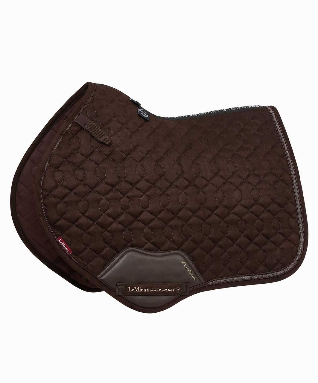 Tapis de selle LeMieux Daim Marine