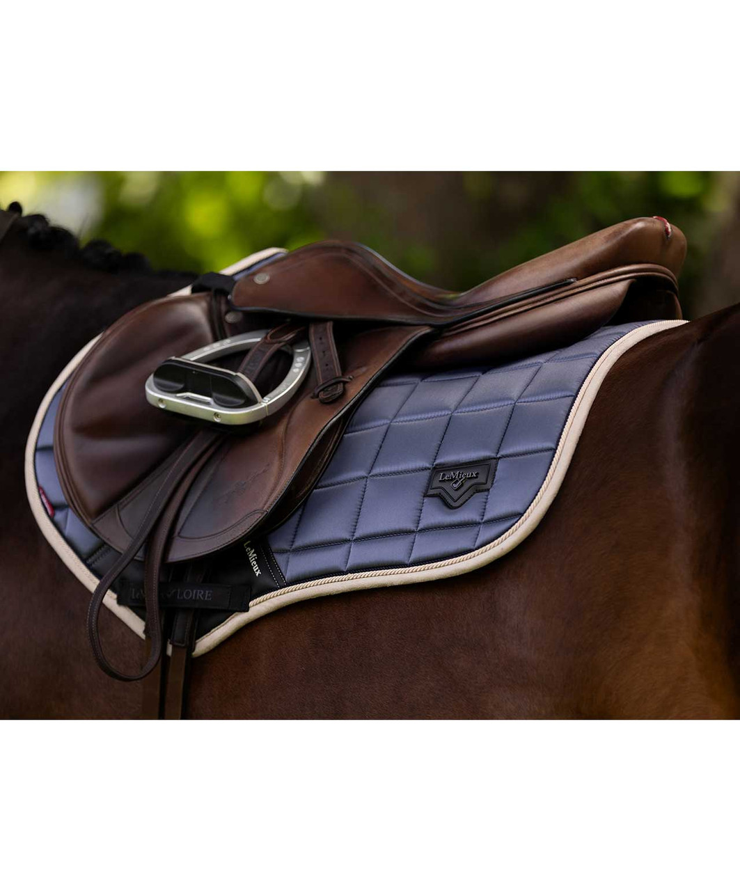 Capuche Anti-mouches LeMieux Loire Pour Cheval – Aqua (vert D'eau), Doux Coton
