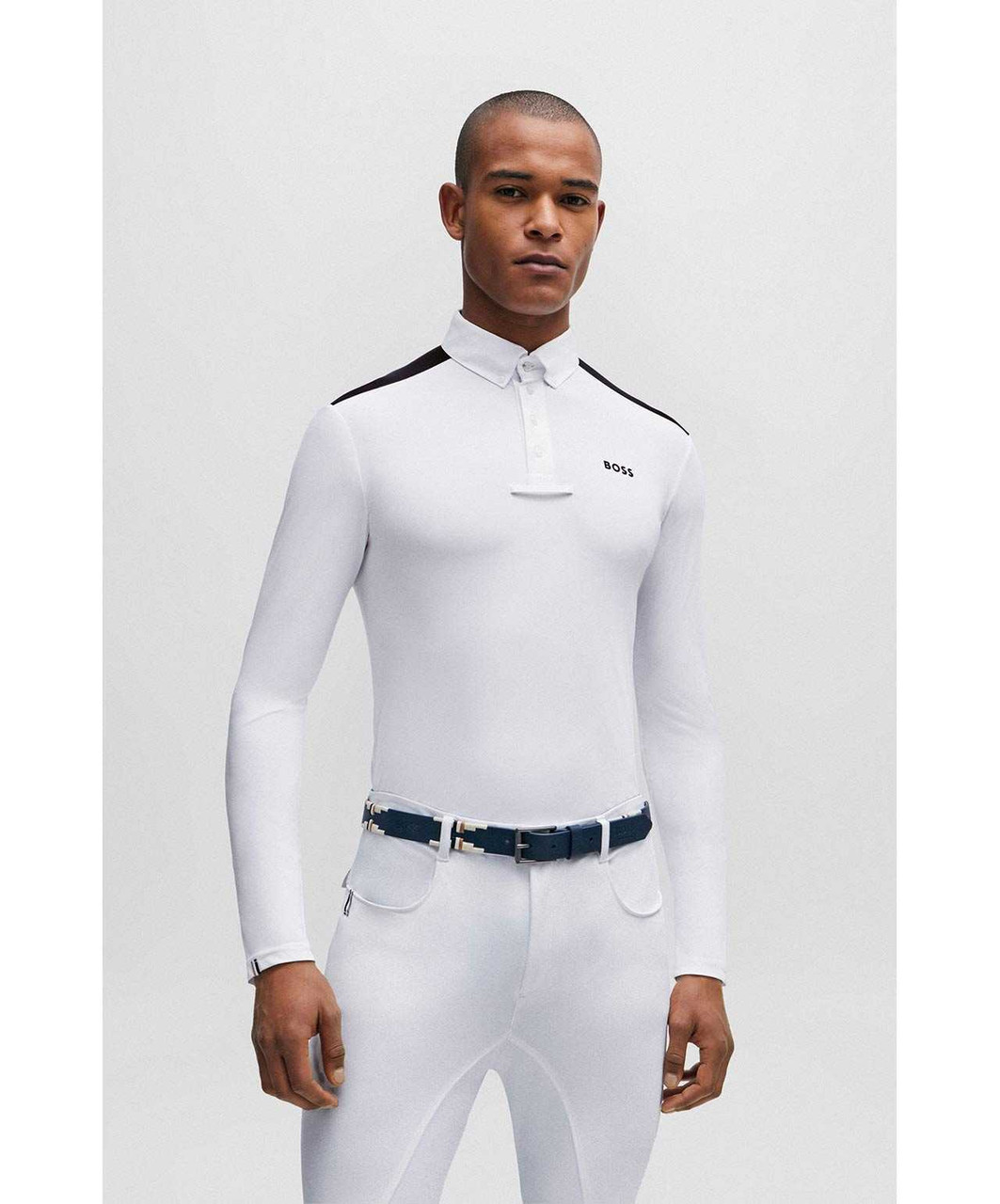 Boss Equestrian Mens Nick Long Sleeve Show Shirt