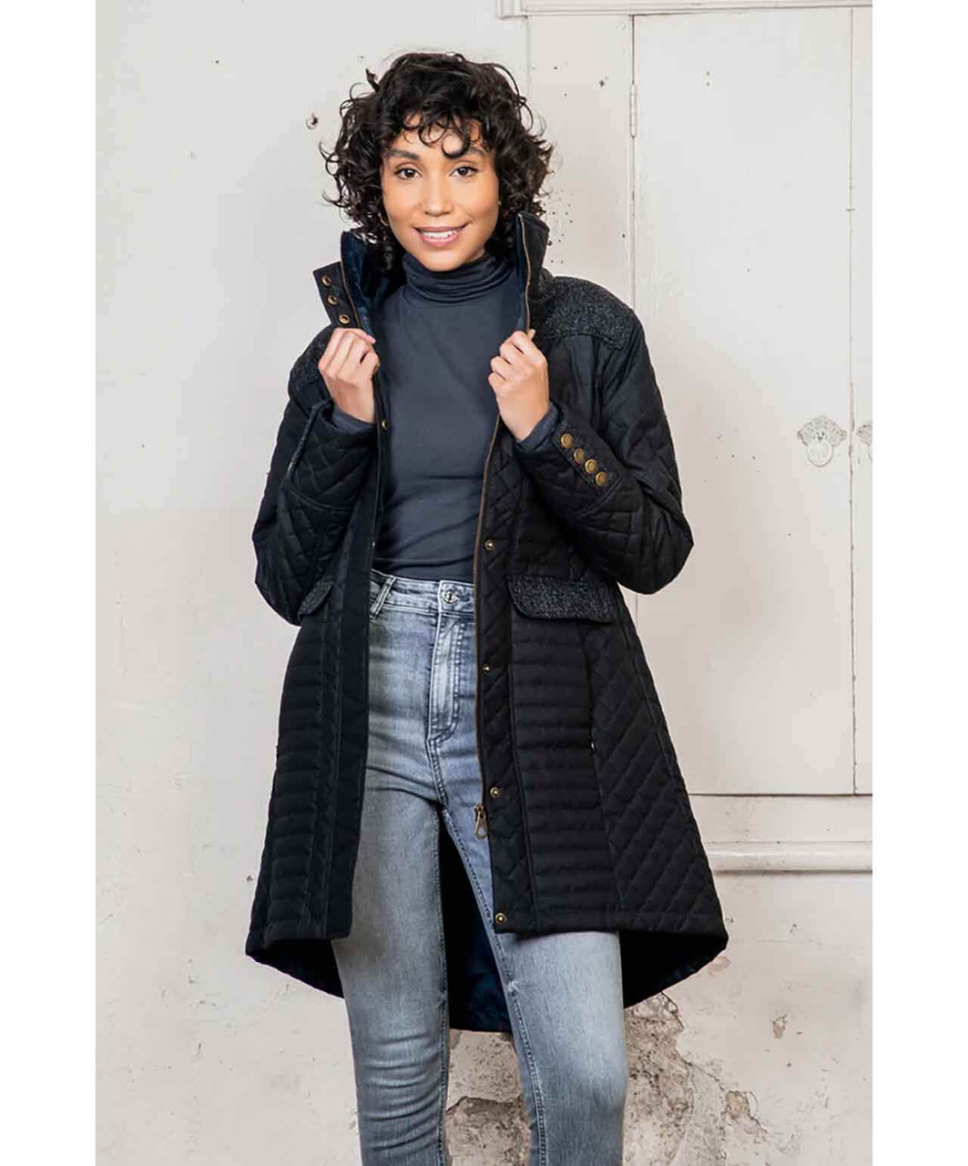 Jack Murphy Jodie Wax Ladies Coat Sprucewood Tack