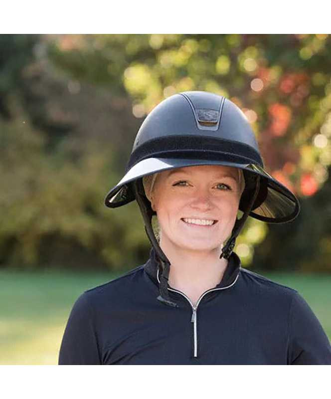 Intrepid International Equivisor - Visiera Parasole Per Casco Da Equitazione - Protezione UV Taglia Unica - 2
