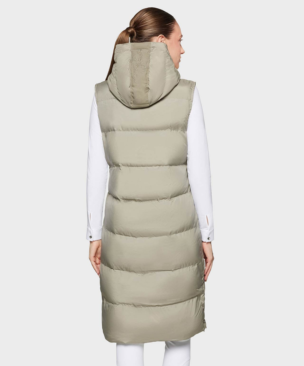 Samshield Elea Ladies Puffer Long Vest FW25 Sprucewood Tack