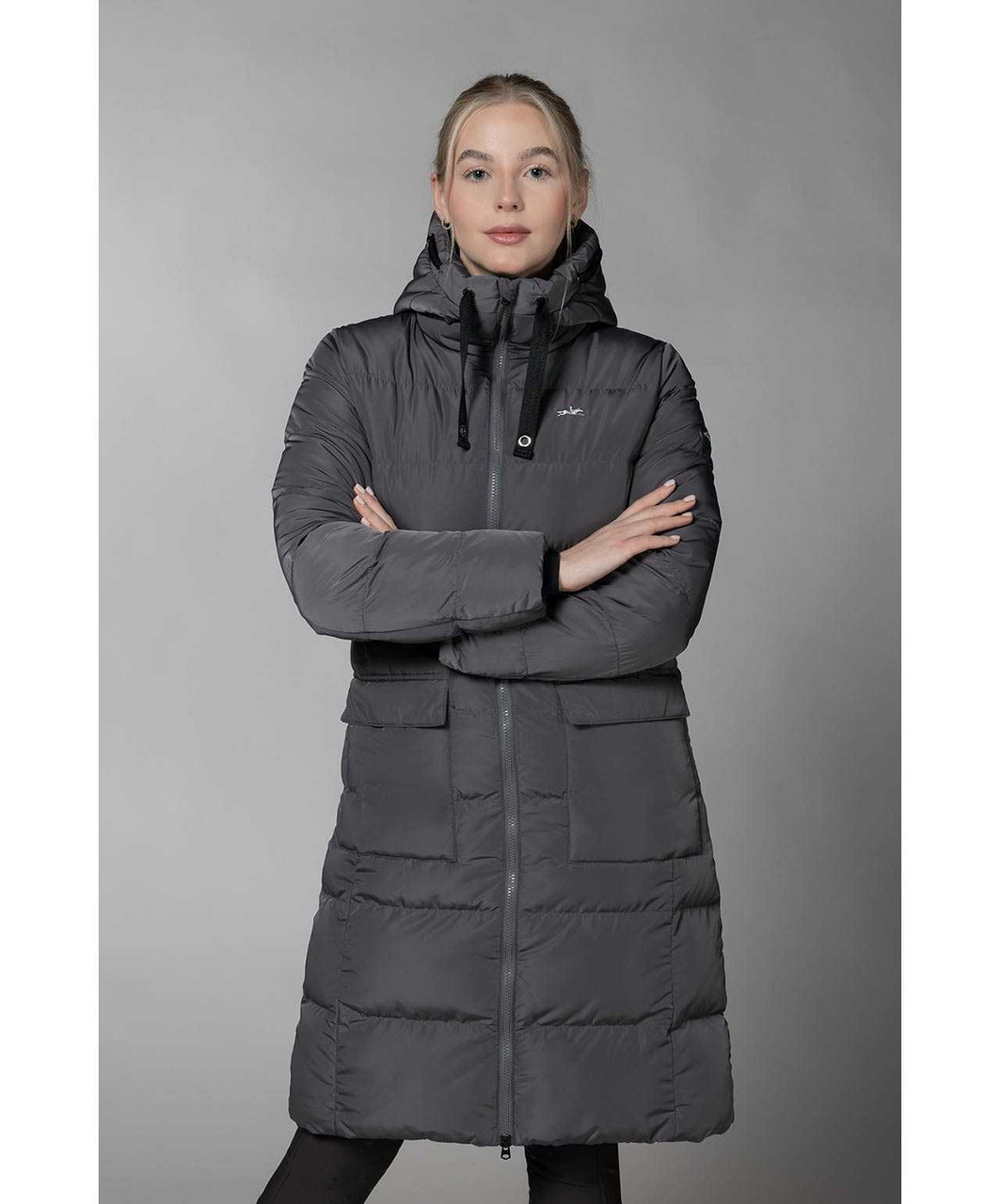 Manteau De Compétition Équestre Schockemöhle Air Cool Pour Femme – Taille XL – Gris