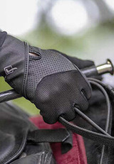 Lianne Silicone Grip Riding Gloves Dark Brown - San Diego Saddlery