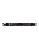 Black Oak Fancy Leather Hunter Girth, Brown.