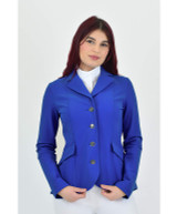 For Horses Yakie Ladies Show Jacket, Denim Blue.