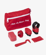 LeMieux Plush Toy Pony Grooming Kit with zippered carry case.