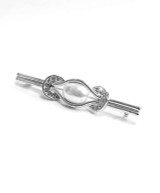 Equetech Pearl& Horseshoes Stock Pin.