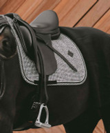 Kentucky Horsewear Pied De Poule Dressage Saddle Pad.