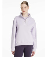 LeMieux Keira 1/4 Zip Sweat 2025, Lilac, front.