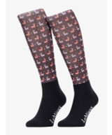 LeMieux Footsies Socks FW25, Llamas.