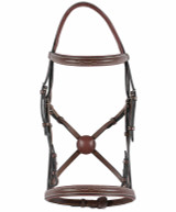 HDR Pro Equalizer Square Raised Fancy Stitched Bridle with Reins.