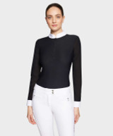 Samshield Anouchka Ladies Long Sleeve Show Shirt, Black.