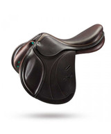 Equipe Expression Special Jump Saddle, Wool Panel, Brown.