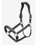 LeMieux Leather Crystal Halter, Black.