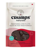 Crumps Traditional Liver Fillets Dog Treats, 330 grams.