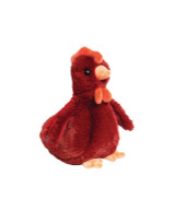 Douglas Cuddle Toys Mini Rhodie Soft Red Chicken Stuffed Plush