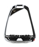 Flex-on Iron-S Inclined Ultra Grip Safety Stirrup, Chrome.